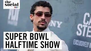 Bad Bunny Is Headlining the Super Bowl Halftime Show! | The Social