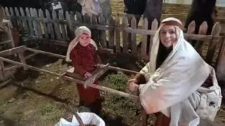 En directo - Belen viviente de La Bazana 2023