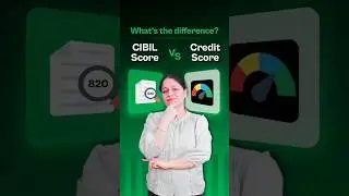 Разница между кредитным рейтингом и рейтингом Cibil? | Что такое кредитный рейтинг Cibil? #шорты