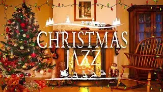 Instrumental Christmas Music with Cracking Fireplace - Cozy Christmas Ambience, Christmas Carols