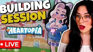 🔴LIVE: FINIAMO LA MIA PRIMA CASETTA SU HEARTOPIA! CHILL BUILDING SESSION