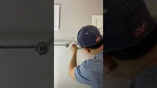 How to hang a hook rail #tips #constructiontips