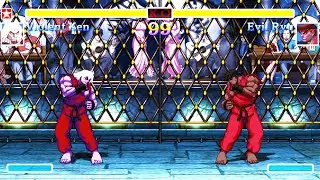 Violent Ken vs Evil Ryu (Hardest) Street Fighter 2: