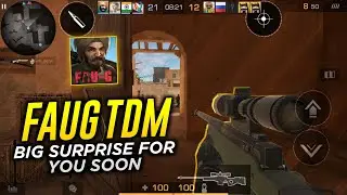 Faug game tdm mode beta  | faug game tdm mode gameplay | faug game tdm mode | Indic gamer yt