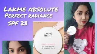 Lakme Absolute Perfect Radiance Compact Powder SPF 23 ! How use Lakme perfect radiance compact 🤷