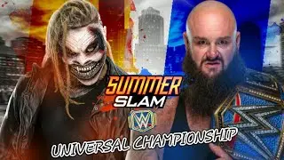 SUMMERSLAM 2020 CONFIRMED MATCH CARDS