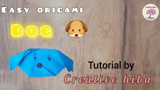 Paper se Dog Kaise Banaye 🐶 | Easy Origami Dog for Beginners