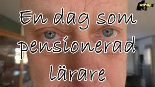 En pensionerad l&auml;rare en dag i januari