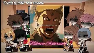 Past Aot react to future eren...? [Attack on Titan ] 2x speed [ part 2 ]