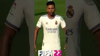 Rodrygo FIFA evolution (20-24) #shorts #eafc24 #fc24 #fifa #rodrygo #realmadrid #brazil