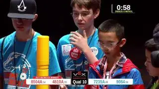 2015 VRC-MS Spir Q10 -  (8504A 7235A) 56-Spirit Div-VRC Middle School-VEX Worlds 2015