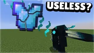Minecraft BUFFED The Wardens Sonic Boom Attack Making Enchanted Armor Useless?