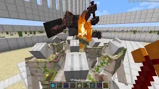 Netherite Golem VS 10 Iron Golems (1v10) (Battle Of Golems Pt 6) Minecraft