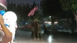 Dedicated Iwo Jima reenactment