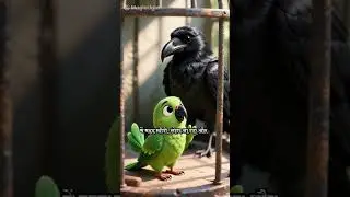 story of parrot and crow 🤗