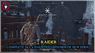 BANISHERS, GHOSTS OF NEW EDEN | ALL 4 HAUNTING GROUNDS LOCATIONS & SOLUTIONS [RAIDER TROPHY]