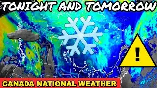 🔴 All Canada weather forecast ALERT by Environment Canada 