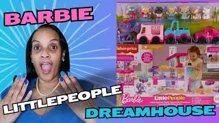 BARBIE LITTLE PEOPLE DREAM HOUSE #barbie #littlepeople #barbiedreamhouse