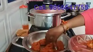 Oil Free Fish fry in AMC Cookware 