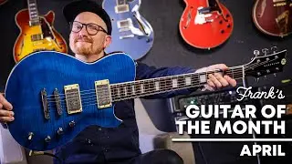 Guitar of the Month April | Reverend Roundhouse RA Blue Flame