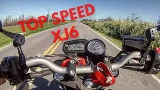 ANNA600RR - TESTANDO NOVO ESCAPE NA XJ6
