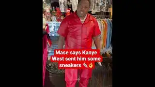 Mase says Kanye West SENT him some SNEAKERS 👟👌