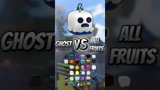 Ghost Fruit VS All Fruits | #bloxfruits #shorts #onepiece
