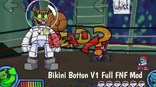 Vs Robo Sandy - Bikini Botton V1 - FNF Mod - Friday Night Funkin'Mobile Game || Target Game