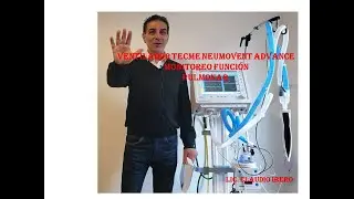 Ventilador Mecánico TECME Neumovent - Monitoreo Función Pulmonar