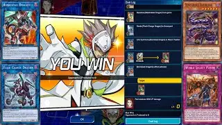 Yu-Gi-Oh! Duel Links-Varis vs Zaizen: Link Turret enables Borreload Dragon!