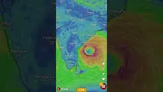 Cyclone Montha Alert Bay of Bengal path  tracking