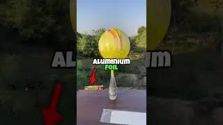 I MADE A HYDROGEN GAS BALLOON 🎈 #shorts