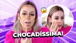MAKE COMPLETA DE 4 REAIS - INACREDITÁVEL | Amanda Domenico