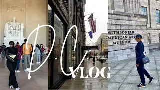 D.C. Travel vlog  | African American Museum  | shopping  | sister trip