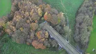 Crigglestone Viaduct from Blacker Lane, near Denbydale Road WF4