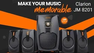 Clarion 4.1 Speaker System JM 8201