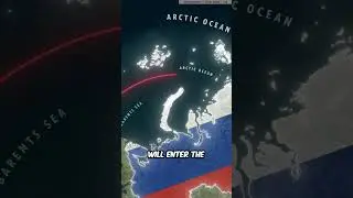 Can you Swim from Brazil to Russia in Straight Line? #shorts