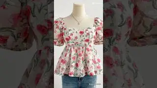 aesthetic top design ideas 🌟!! #clothingdesign #tops #shirts #aesthetic #reels #popular