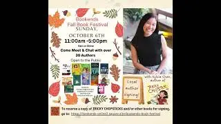 See Author Sylvia Chen at Bookends Fall Book Festival Oct. 6 #TrickyChopsticks book