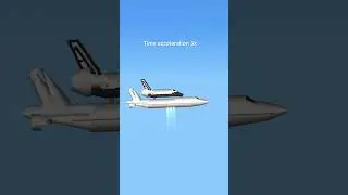 Shuttle 747 Space Plane in SFS  #shorts