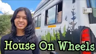 TRAVELING HIMACHAL IN MY CARAVAN|House on wheels| MY FIRST VLOG #caravan #vanlife #himachaltour