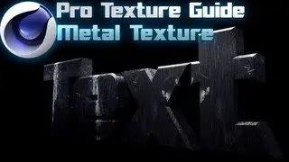 Scratched Metal Texture - CINEMA 4D Pro Texture Guide(Part 1)