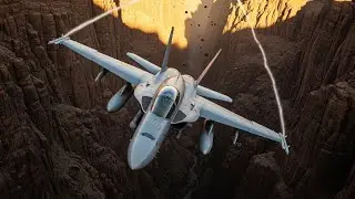 F-35 Lightning II | Extreme Jet Flight: Carrier Launch to Canyon Blast! | Military Cinematic