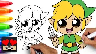 How To Draw Link | Legend of Zelda