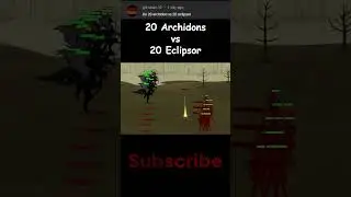 20 Archidon vs 20 Eclipsor #shorts #viral #stickwar #stickwarlegacy #stickwarsaga #stickempires
