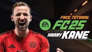 EA FC 25 | How to create Harry Kane in Career Mode? Face Tutorial