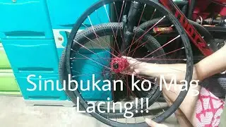 Sinubukan Ko Mag Lace Ng Spokes sa Rim | 4cross Pattern