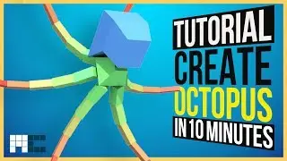 Create Octopus Rig in 10 Minutes - 3ds Max CAT Rigging Tutorial