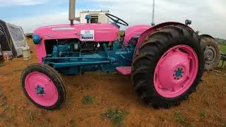 1960 Fordson Dexta 2.4 Litre 3-Cyl Diesel Tractor (32 HP) at The Great Holcot Working Weekend 2025