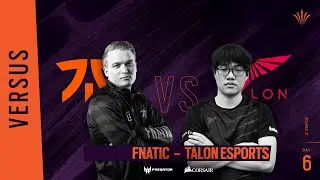Fnatic против Talon Esports // Rainbow Six APAC North Division 2020 &mdash; Этап 2 &mdash; Игровой день №6